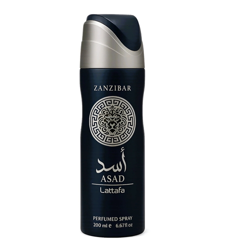 Lattafa, Asad Zanzibar, Body Spray, 200 ml
