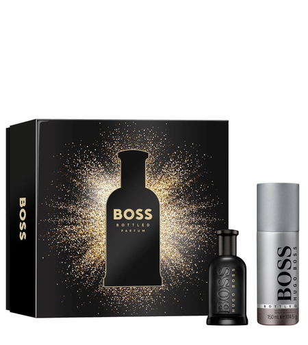 Set Hugo Boss: Boss Bottled, Parfum, For Men, 50 ml + Boss Bottled, Deodorant Spray, For Men, 150 ml