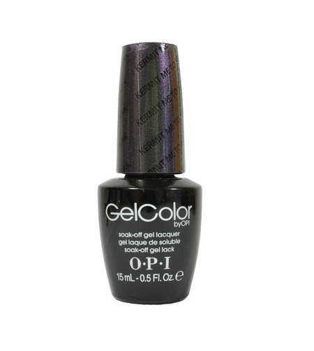 Opi, Gel Color, Semi-Permanent Nail Polish, Kermit Me To Speak, 15 ml