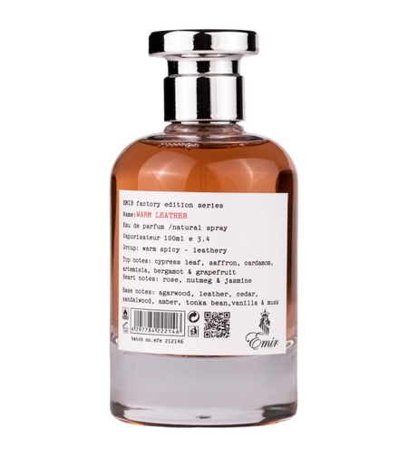 Emir, Warm Leather Factory Edition, Eau De Parfum, Unisex, 100 ml