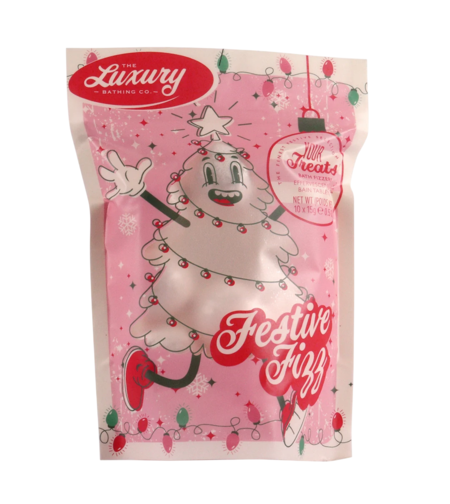 Set, The Luxury Bathing Company, Festive Fizz, Bath Bomb, 10 pcs, 15 g