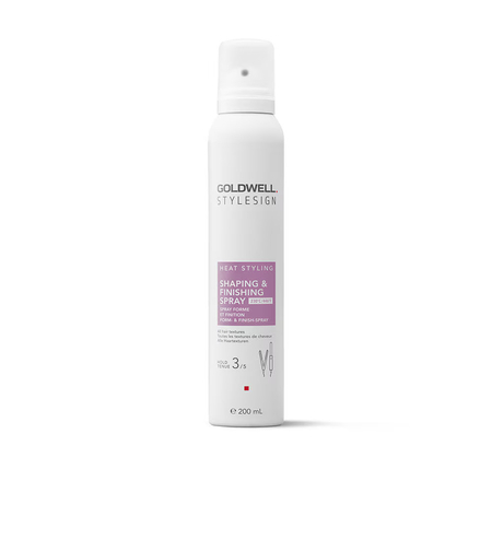 Goldwell, Stylesign Heat Styling Shaping & Finishing, Hair Spray, Styling Hold & Thermal Protection, Hold Level 3/5, 200 ml