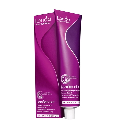 Londa Professional, Londacolor, Permanent Hair Dye, 4/0 Medium Brunette, 60 ml