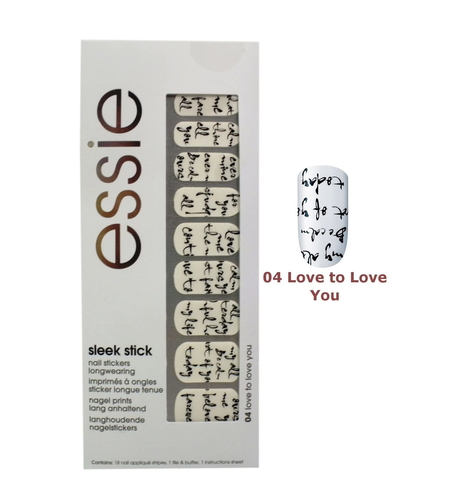 Essie, Sleek Stick, Nail Stickers, 04, Love To Love You