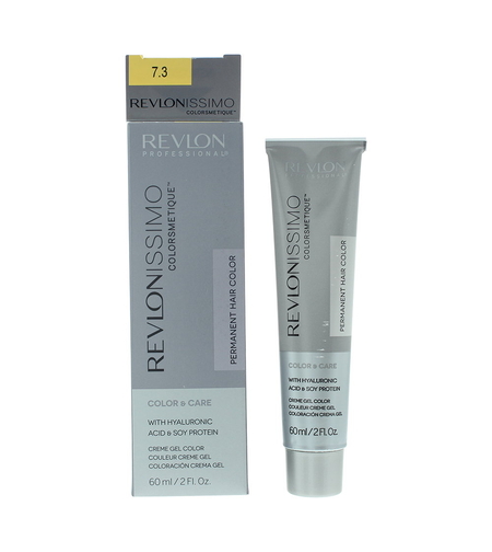 Revlon, Revlonissimo Colorsmetique, Permanent Hair Dye, 7.3 Golden BLonde, 60 ml
