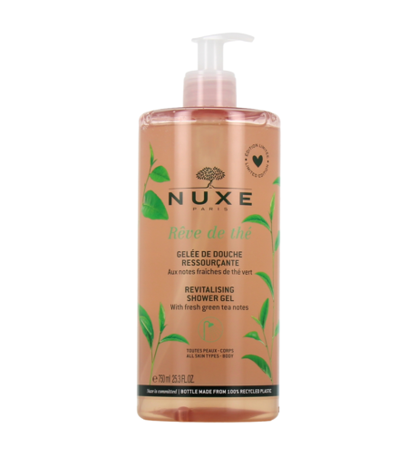 Nuxe, Reve de The, Revitalising, Shower Gel, For All Skin Types, 750 ml