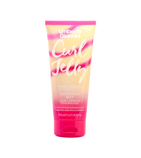 Umberto Giannini, Curl Jelly, Hair Styling Gel, Curl Defining, Medium Hold, 200 ml