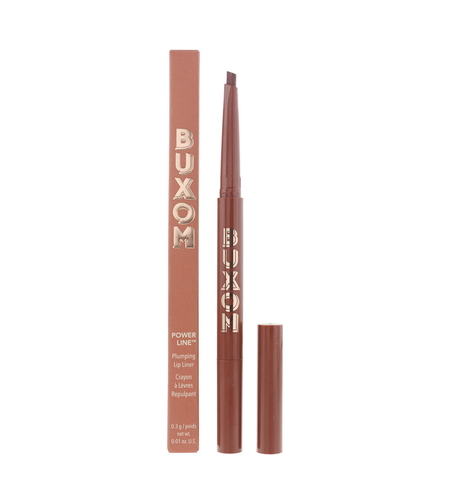 Buxom, Power Line, Lip Liner, Savvy Sienna, 0.3 g