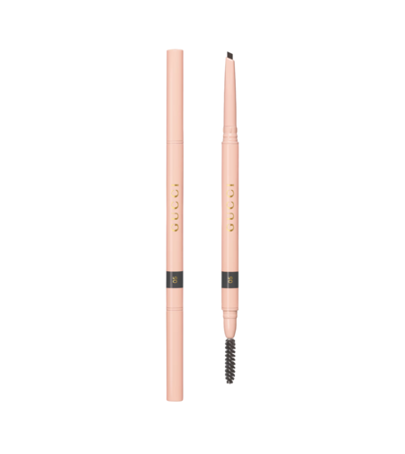 Gucci, Stylo A Sourcils, Waterproof, Double-Ended, Eyebrow Cream Pencil, 05, Gris, 0.09 g