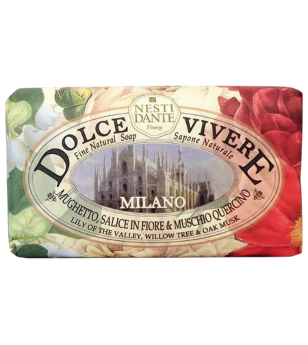 Nesti Dante, Dolce Vivere Milano, Cleansing & Hydrating, Scented Soap Bar , 250 g