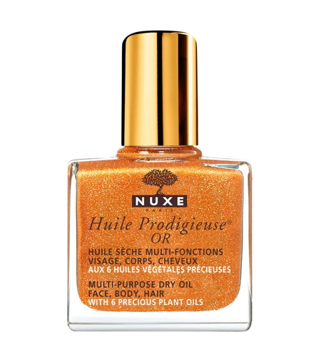 Nuxe, Huile Prodigieuse Or Multi-Purpose, Body Oil, For Body, Face & Hair, 10 ml *Miniature