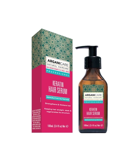 Arganicare, Keratin, Hair Serum, Nourishing & Strengthening, 100 ml