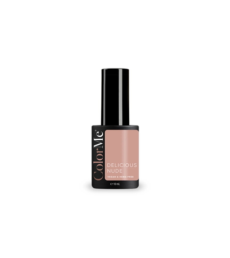ColorMe Cosmetics, Delicious Nude, Gel, Semi-Permanent Nail Polish, 10 ml