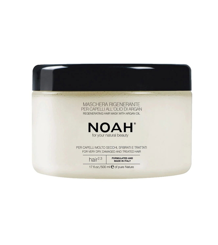 Noah, Noah Regenerating, Hair Treatment Cream Mask, Nourishing & Regenerating, 500 ml