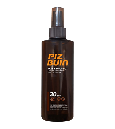 Piz Buin, Tan & Protect, Accelerates Natural Tanning, Tanning Oil, SPF 30, 150 ml