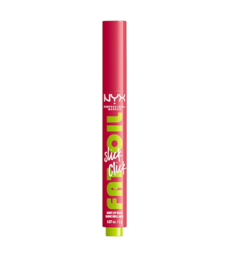 Nyx, Fat Oil Slick Click, High-shine, Lip Balm, 10, Double Tap, 2 g