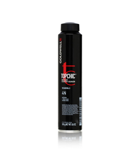 Goldwell, TopChic, Permanent Hair Dye, 4N Middle Brown, 250 ml