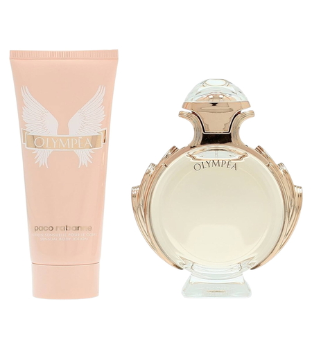 Set Paco Rabanne: Olympea, Eau De Parfum, For Women, 80 ml + Olympea, Body Lotion, 100 ml