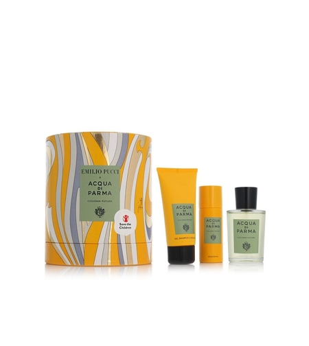 Set Acqua di Parma: Colonia Futura, Eau De Cologne, For Men, 100 ml + Colonia Futura, Shower Gel & Shampoo 2-In-1, 75 ml + Colonia Futura, Anti-Sweat, Deodorant Spray, For Men, 50 ml