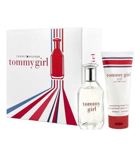 Set Tommy Hilfiger: Tommy Girl, Eau De Toilette, For Women, 50 ml + Tommy Girl, Hydrating, Body Lotion, 100 ml
