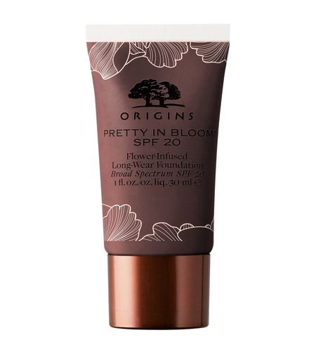 Origins, Pretty In Bloom, Long Wearing, Cream Foundation, 740, Very Deep Cool, SPF 20, 30 ml