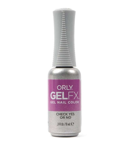 Orly, Gelfx, Semi-Permanent, Semi-Permanent Nail Polish, Check Yes Or No, 9 ml