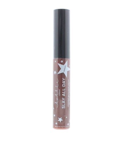 Lottie London, Slay All Day, Metallic, Liquid Lipstick, Shook, 6 ml