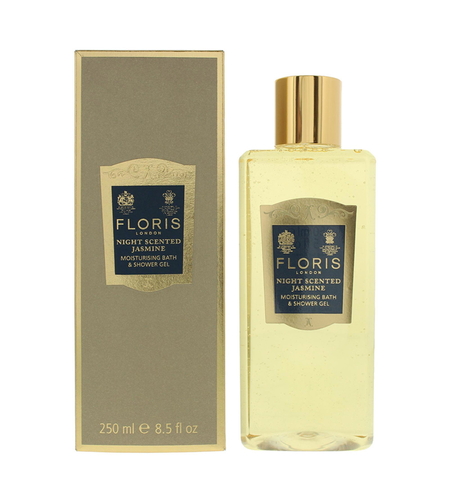 Floris Of London, Night Scented Jasmine, Cleansing, Shower Gel, All Skin Types, 250 ml