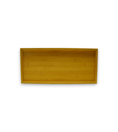 Depot, DEPOT, Wooden Display Tray, Light Brown, 19.5 x 9.5 x 4 cm
