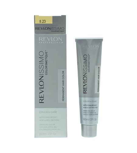 Revlon, Revlonissimo Colorsmetique, Permanent Hair Dye, 8.23 Light Pearly Beige Blonde, 60 ml