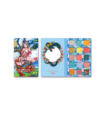 Rude Cosmetics, Adventures of Rudeko, Eyeshadow Palette, 15 Shades