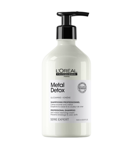 L'Oreal Professionnel, Serie Expert Metal Detox, Hair Shampoo, Anti-Metal, 500 ml