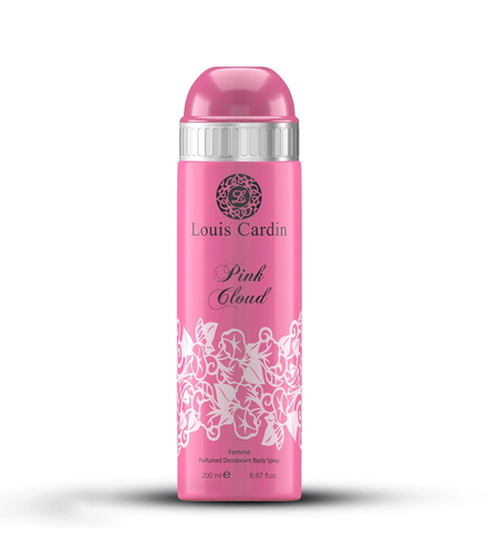 Louis Cardin, Pink Cloud, Deodorant Spray, For Women, 200 ml