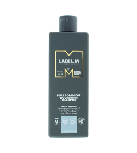 Label.M, Pure Botanical, Hair Shampoo, Nourishing, 300 ml