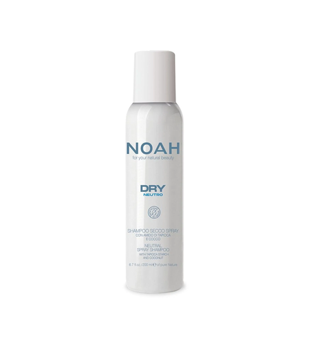 Noah, Neutro, Hair Dry Shampoo, Refreshing & Volumising, 200 ml