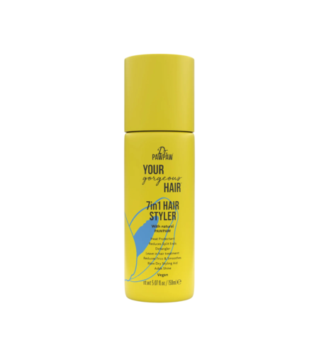 Dr. PawPaw, Your Gorgeous Hair 7 In 1, Hair Spray, Anti-Frizz & Heat Protection, 150 ml