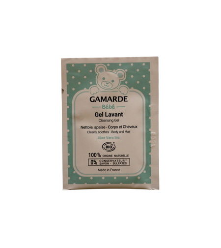 Gamarde, Baby, Bio, Cleansing, Body Gel, 3 ml *Sample