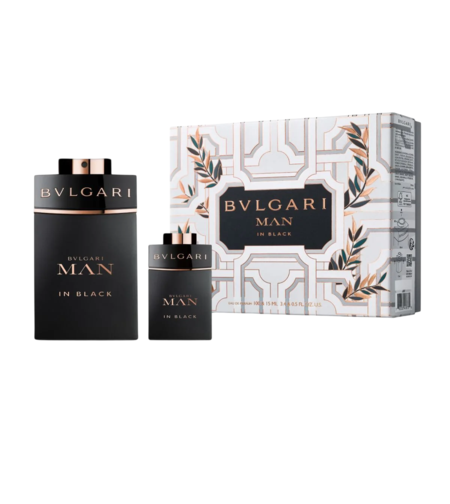 Set Bvlgari: Man In Black, Eau De Parfum, For Men, 100 ml + Man In Black, Eau De Parfum, For Men, 15 ml *Miniature