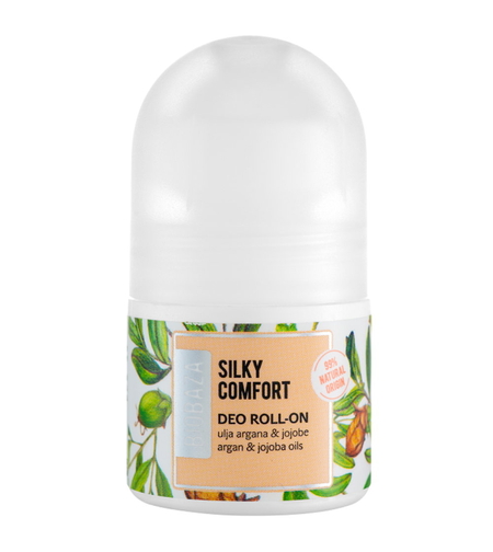 Biobaza, Silky Comfort, Natural Ingredients, Nourishing & Protecting, Shea Butter & Jojoba, Antiperspirant, For Women, 20 ml