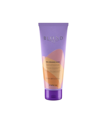 Inebrya, Blondesse No-Orange, Hair Treatment Cream Mask, Neutralizing Orange Tones, 250 ml