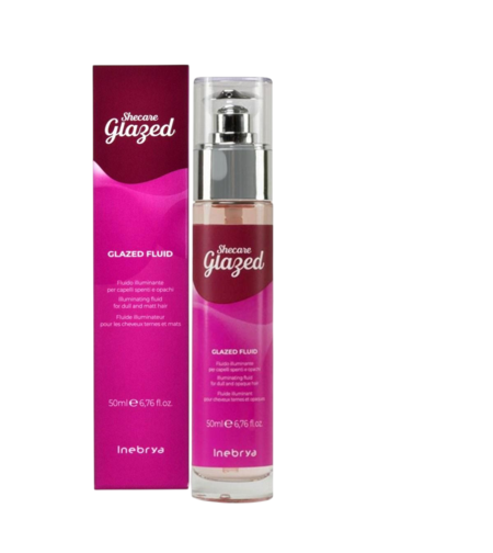 Inebrya, Shecare Glazed, Shining, Hair Fluid, 50 ml