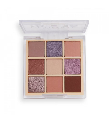 Makeup Revolution, Ultimate Nudes, Eyeshadow Palette, Light, 9 Shades, 8.1 g