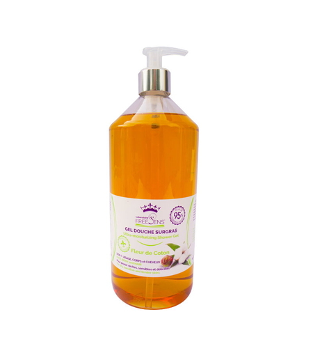 Laboratoire Freesens, Freesens, Shower Gel & Shampoo 2-In-1, Cotton Flower, 1000 ml