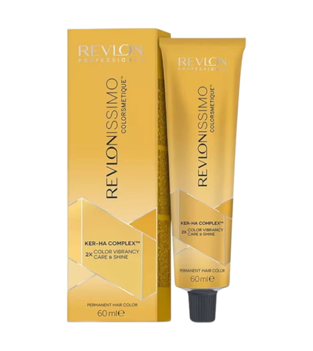 Revlon, Colorsmetique, KER-HA Complex, Permanent Hair Dye, 8.3 Light Golden Blonde, 60 ml