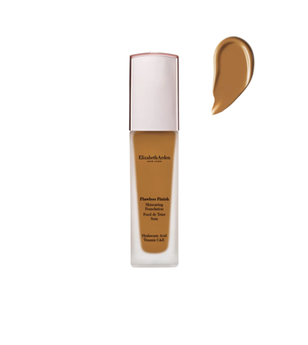 Elizabeth Arden, Flawless Finish Skincaring, Hyaluronic Acid, Long Wear, Cream Foundation, 510N, Tan Deep Neutral, 30 ml