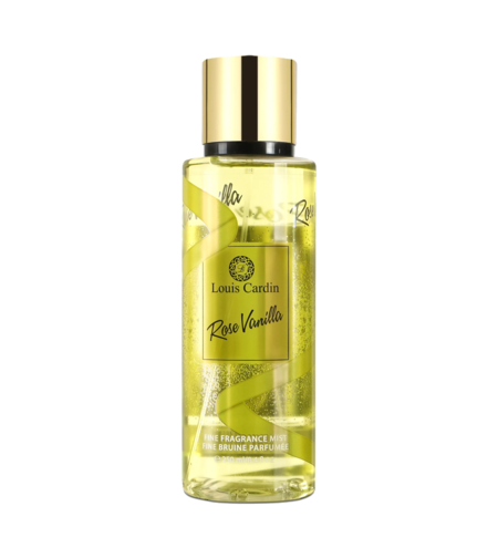 Louis Cardin, Rose Vanilla, Body Spray, 250 ml