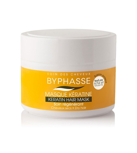 Byphasse, Keratine Liquide, Keratin, Hair Treatment Cream Mask, Repairing, 250 ml