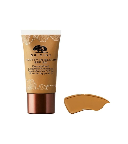 Origins, Pretty In Bloom, Long Wearing, Cream Foundation, Nr. 530, Medium Deep Warm, SPF 20, 30 ml