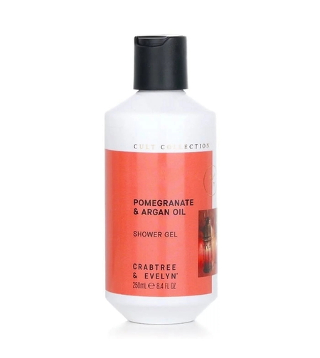 Crabtree & Evelyn, Pomegranate & Argan, Nourishing, Shower Gel, For All Skin Types, 250 ml