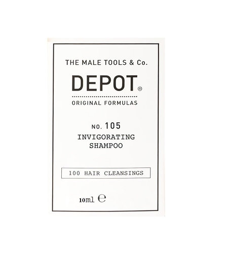 Depot, 100 Hair Cleansing No. 105, Multivitamin Complex, Hair Shampoo, Anti-Hair Loss, 10 ml